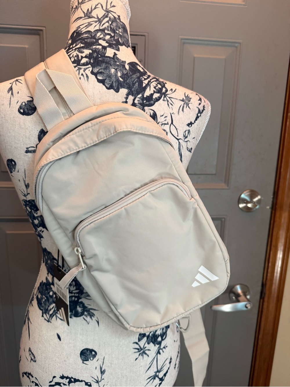 (NWT)-Adidas Essentials 2 Sling Crossbody Bag – Wonder Alumina Grey